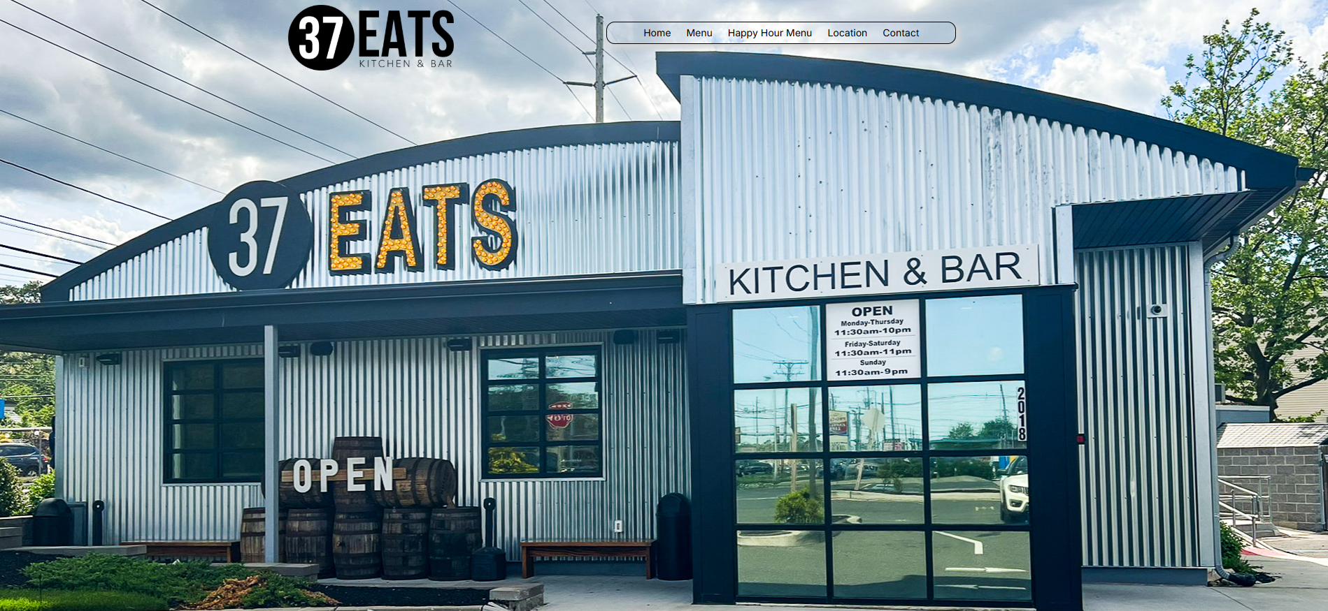 After - 37 Eats Website